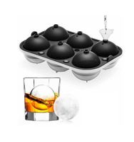 FOREMKI DO LODU KOSTEK SILIKONOWE FORMA FOREMKA DUŻE KULE XXL 6szt