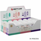 pretty love cupid x - zestaw 18 modeli intymnych o zrożnicowanej teksturze