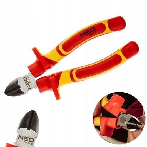 NEO TOOLS SZCZYPCE BOCZNE DLA ELEKTRYKA 160MM 1000V POLEROWANE CrV 01-226 na Arena.pl
