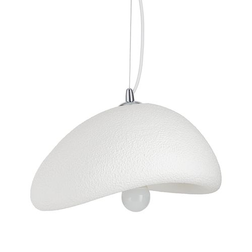 Lampa wisząca STONE biała 30 cm na Arena.pl