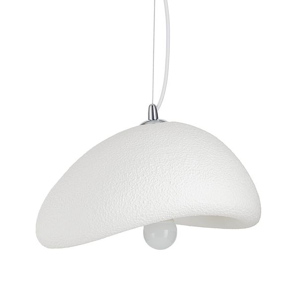 Lampa wisząca STONE biała 30 cm zdjęcie 7