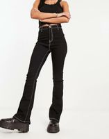 DON'T THINK TWICE SPODNIE WYSOKI STAN PRZESZYCIA KONTRAST ER2 NH2__XL