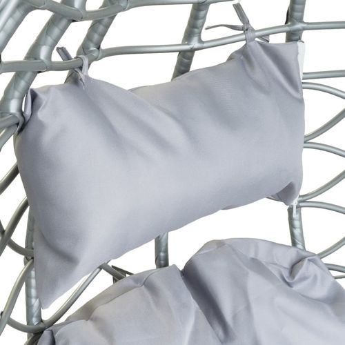 fotel wiszący huśtawka kokon z poduszkami kr26 na Arena.pl