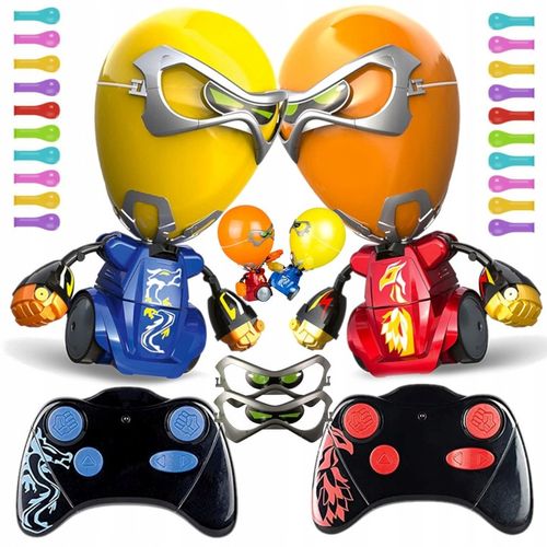 Zdalnie Sterowane Walczące Balony Roboty + 2 piloty + Zestaw 20 balonów RC na Arena.pl