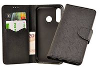 Etui portfel Fancy Case do Huawei P30 Lite czarny
