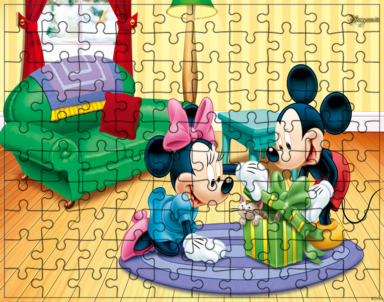 Puzzle Myszka Miki zdjęcie 1