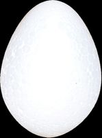 jajko 9cm styropianowe 12szt. |  BJ-09