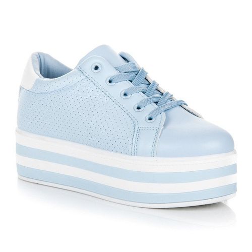 Wiązane trampki na platformie r.37 na Arena.pl