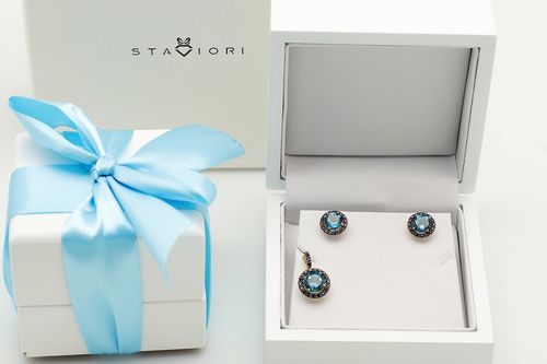 złote kolczyki staviori na Arena.pl