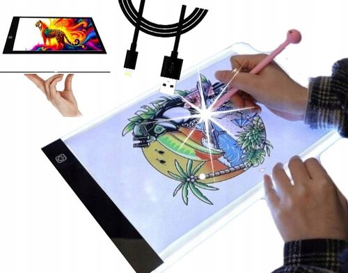 TABLET GRAFICZNY - ROZMIAR A4 - PREZENT POD CHOINKĘ - DESKA KREŚLARSKA na Arena.pl