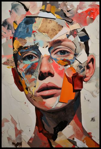 Plakat 61x91,5cm Podział Samego Siebie na Arena.pl