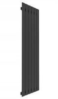 GRZEJNIK DEKORACYJNY BELLO-S 1600/450 CZARNY MAT