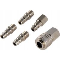 Zestaw szybkozłączek pneumatycznych GEKO 5 el. typ 26 1/4" G01580