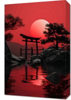 Obraz 40x60cm Świątynia przy Ciszy