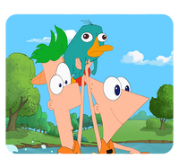 Podkładka pod myszkę Fineasz i Ferb