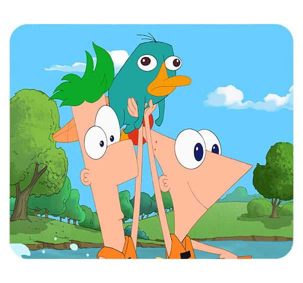 Podkładka pod myszkę Fineasz i Ferb zdjęcie 1