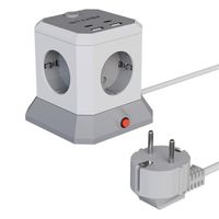 Przedłużacz BlitzWolf BW-EC1 4xAC 2xUSB-C 6 gniazd zasilanie domu
