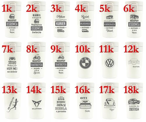 Kubek termiczny 300 ml prezent dla przyjaciółki TERMOS bidon +TWÓJ GRAWER na Arena.pl