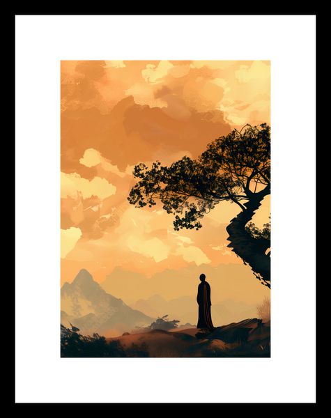 Plakat 29,7x42cm Zen zdjęcie 3
