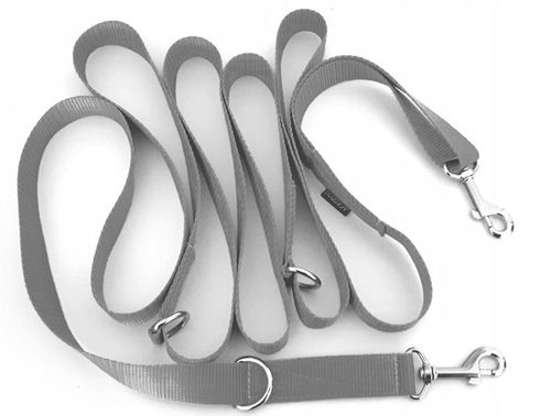 Smycz PRZEPINANA 3m szer 2cm KOLORY na Arena.pl