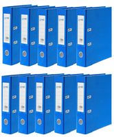 Segregator Niebieski z szyną A4 - 75 mm 10 sztuk