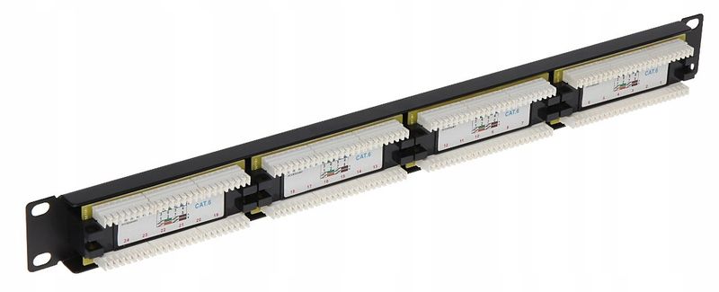 PATCH PANEL RJ-45 PP-24/RJ/6 zdjęcie 4