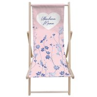 LEŻAK OGRODOWY DLA MAMY PREZENT NA DZIEŃ MAMY URODZINY ŚWIĘTA DREWNIANY