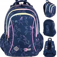 ST.RIGHT PLECAK TORNISTER SZKOLNY UNICORN DLA DZIEWCZYNKI KLASA 1 3