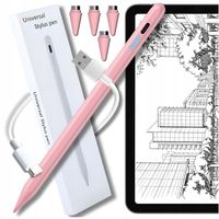 RYSIK STYLUS UNIWERSALNY DO TELEFONU TABLETU EKRANU PENCIL PEN 4 KOŃCÓWKI