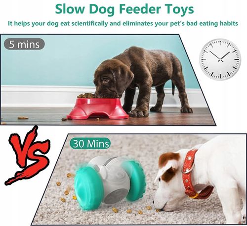 ZABAWKA NA PRZYSMAKI DLA PSA Z DOZOWNIKIEM NA JEDZENIE INTERAKTYWNA na Arena.pl