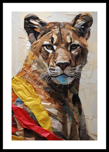 Plakat 30x45cm Papierowy Tygrys na Arena.pl