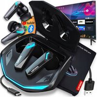 SŁUCHAWKI BEZPRZEWODOWE LENOVO GM2 PRO WODOODPORNE TWS GAMINGOWE LIVE PODS