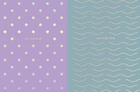 brulion a5/80k krata kremowy papier waves&dots