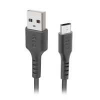 Kabel przewód USB-A - Micro-USB 1m - czarny