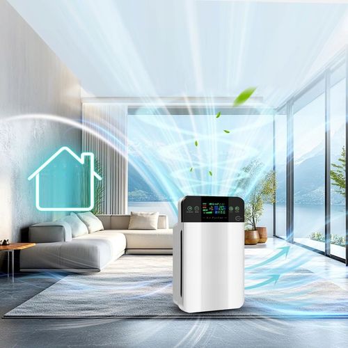 Duży AUTOMATYCZNY OCZYSZCZACZ POWIETRZA HEPA + jonizacja sterylizacja na Arena.pl