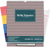 MaMy Kalendarz tygodniowy 2025/2026 Pachnący ogród - wiszacy