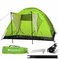 NAMIOT 4 OSOBOWY 210x210cm TURYSTYCZNY RODZINNY KEMPINGOWY IGLO WODOODPORNY