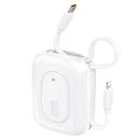 powerbank dudao k32 22,5w 10000 mah z wbudowanym kablem
