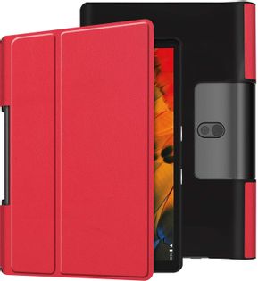 Etui z ramką do Lenovo Yoga Smart Tab YT-X705F YT-X705L Czerwony