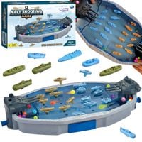 ZRĘCZNOŚCIOWA  GRA "BITWA MORSKA" STATKI  WYRZUTNIA KULEK