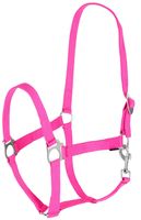 Kantar dla konia Hippo, różowy, Cob, Covalliero
