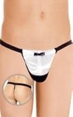 Stringi Męskie z Muszką Soft Line 4417 S-L (uniwersalny)