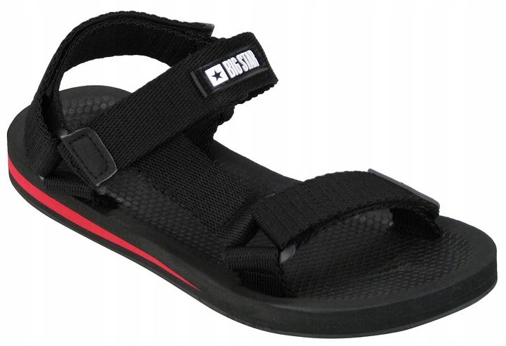 BIG STAR sandały damskie DD274A282 czarne 38 zdjęcie 1