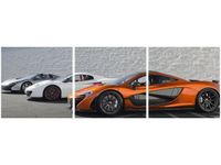90X30CM SPOTKANIE MCLAREN AXION23 TRÓJ OBRAZ
