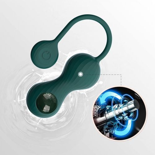 magic motion   crystal duo smart kegel vibrator with weight set na Arena.pl