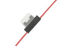 Gniazdo bezpiecznika z kablem samochodowe czerwone 1.50 (PL)