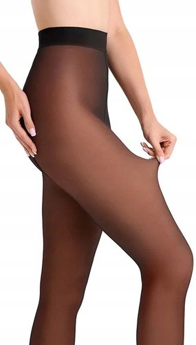 GABRIELLA SECOND SKIN rajstopy wyszczuplające transparentne 50DEN - 4/5 na Arena.pl