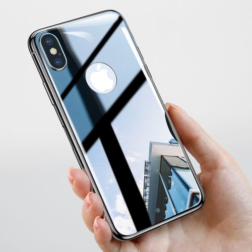 Szkło hartowane 4D tył Baseus ALLcoverage Iphone X czarne na Arena.pl