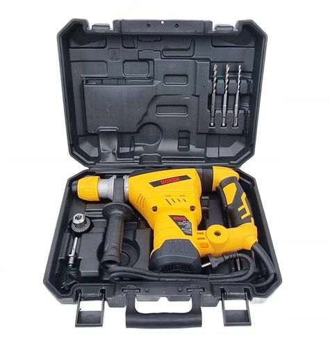 MŁOT UDAROWY MŁOTOWIERTARKA UDAR SDS+ ZESTAW 3350w 6J + DŁUTA WIERTŁA MOCNY na Arena.pl