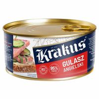 KRAKUS GULASZ ANGIELSKI 300G KONSERWA